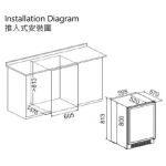 VINVAUTZ 名望 VZ46VDUG-L 左門鉸 雙溫酒櫃 | 46瓶容量、變頻壓縮機、防護玻璃